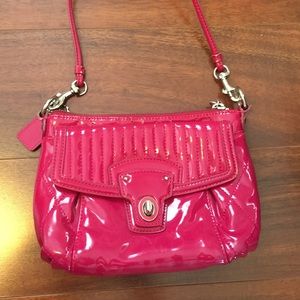Hot Pink Coach Crossbody!